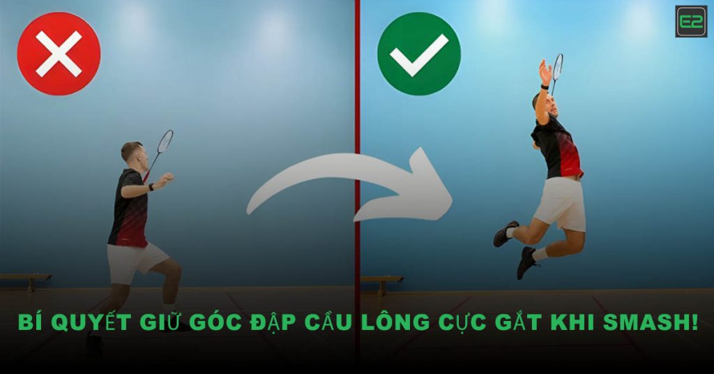 góc đập cầu lông