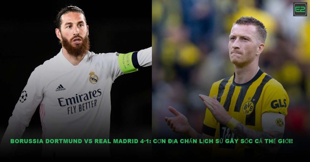 Borussia Dortmund vs Real Madrid 4-1