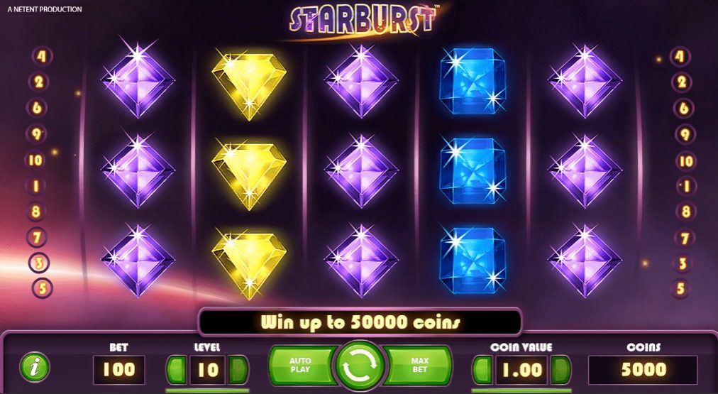 Máy Đánh Bài Starburst Tại E2BET